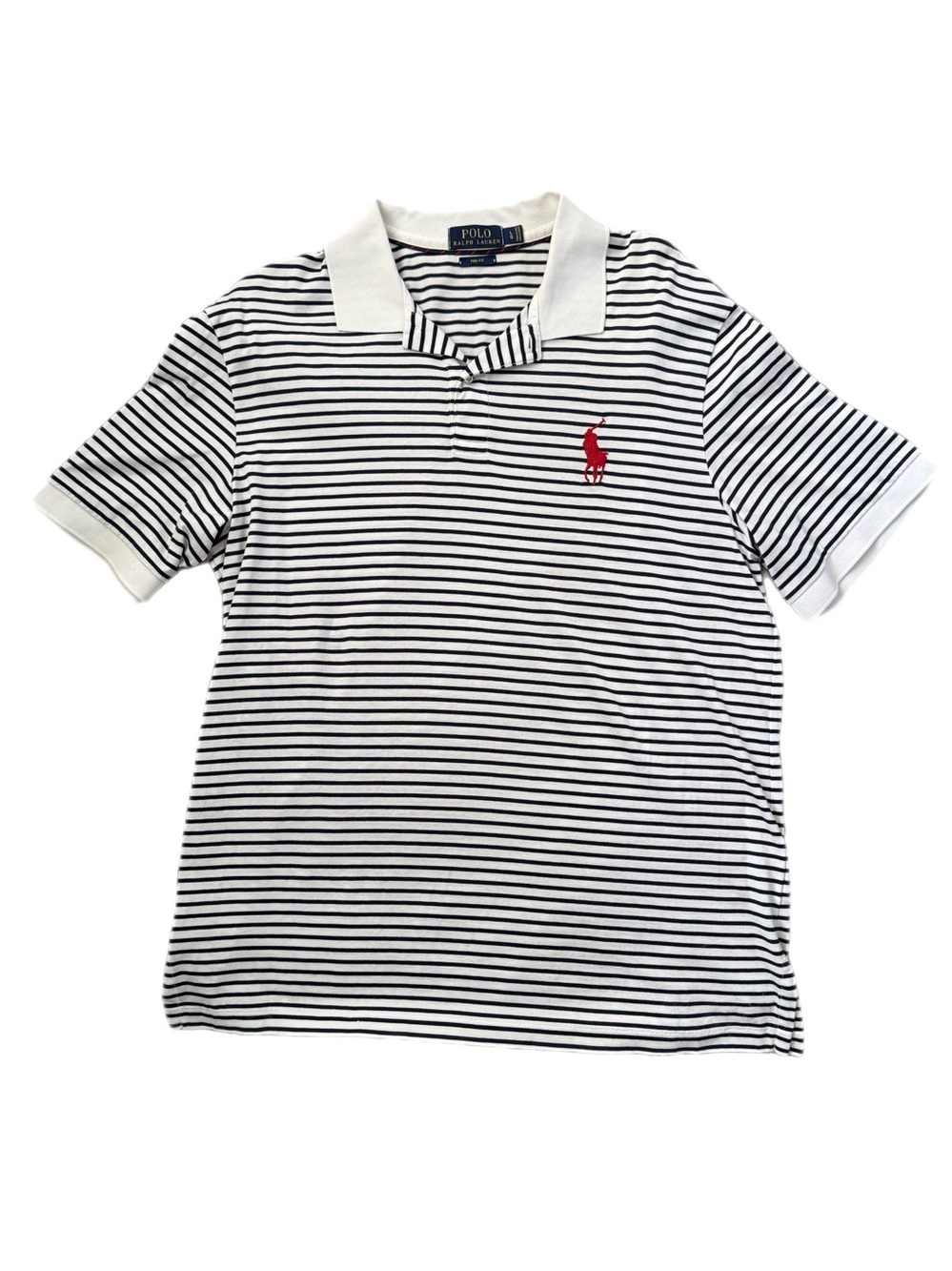Polo Ralph Lauren Pro Fit Striped Cotton Polo Shirt Men’s
